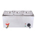 Stainless Steel 3 x 1 2 Gn Pan Electric Bain-marie Food