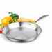 Stainless Steel Fry Pan 34cm Frying Top Grade Induction
