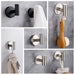 Stainless Steel Adhesive Robe Hook for Bathroom and Kitchen