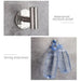 Stainless Steel Adhesive Robe Hook for Bathroom and Kitchen