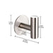 Stainless Steel Adhesive Robe Hook for Bathroom and Kitchen