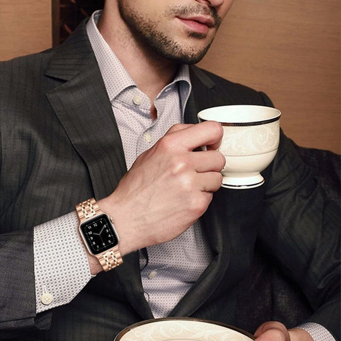 Stainless Steel Adjustable Replacement Band for Apple Watch