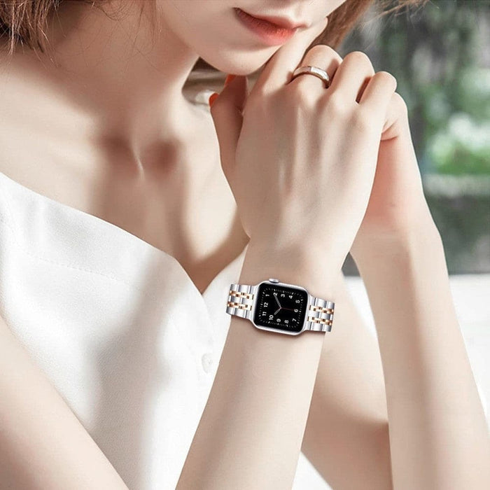 Stainless Steel Adjustable Replacement Band for Apple Watch