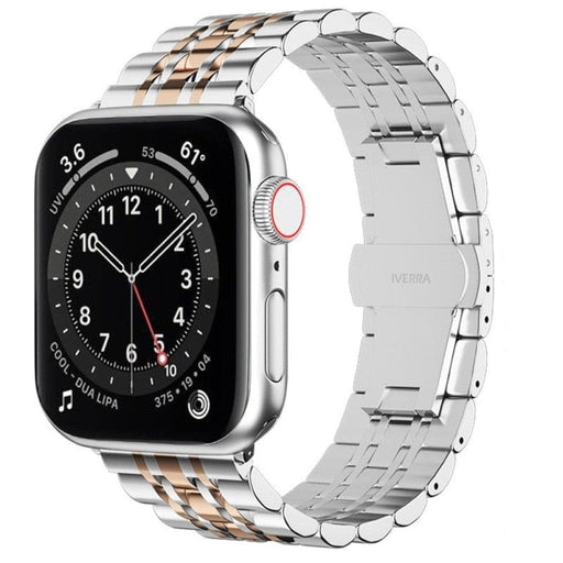 Stainless Steel Adjustable Replacement Band for Apple Watch