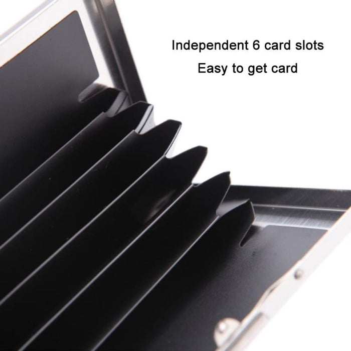 Stainless Steel Anti Degaussing Card Box
