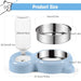 Stainless Steel Automatic Detachable Water Bowl for Kitten