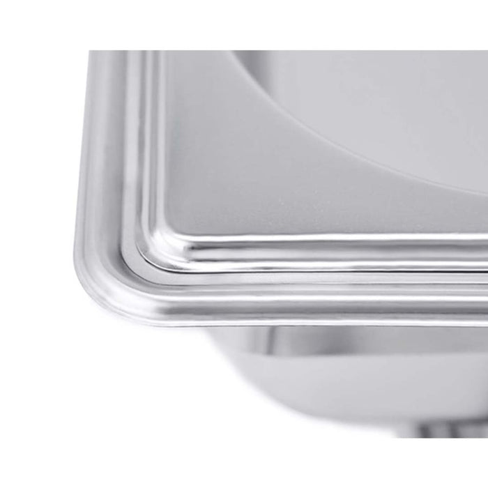4x Stainless Steel Chafing Single Tray Catering Dish Food