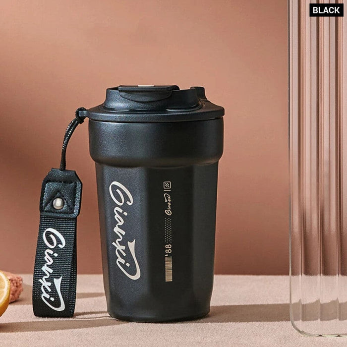 Stainless Steel Coffee Thermos with Handles