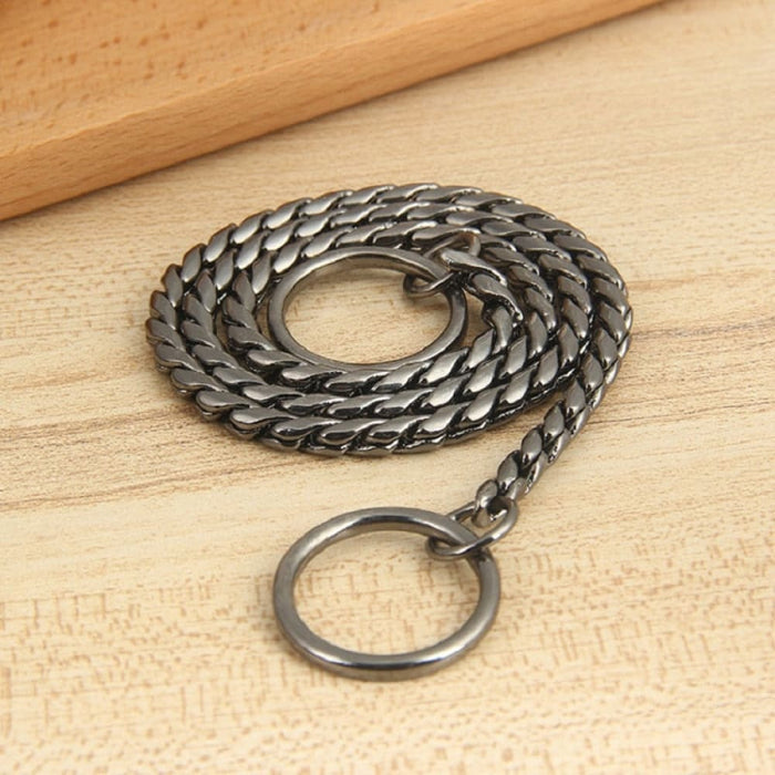 Stainless Steel Copper Plating Dog Collar Chain
