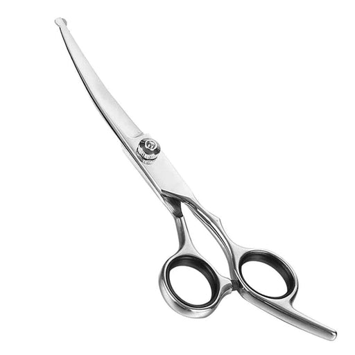 Stainless Steel Curved Dog Scissors Professional Grooming