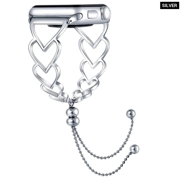 Stainless Steel Diamond Strap for Apple Watch