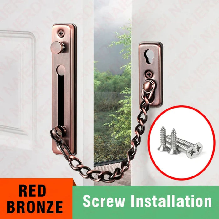 Stainless Steel Door Chain Lock For Security