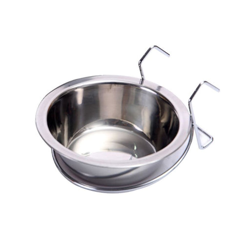 Stainless Steel Durable Water Drinking Food Hanging Pet