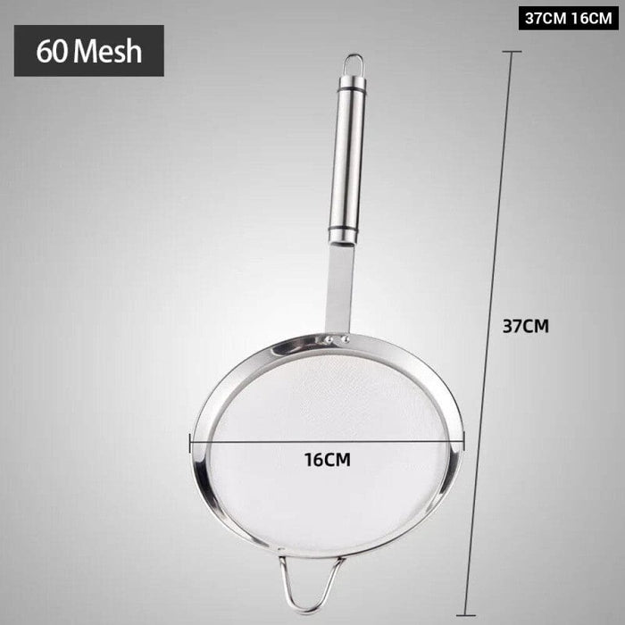 Stainless Steel Fine Mesh Strainers With Long Handles