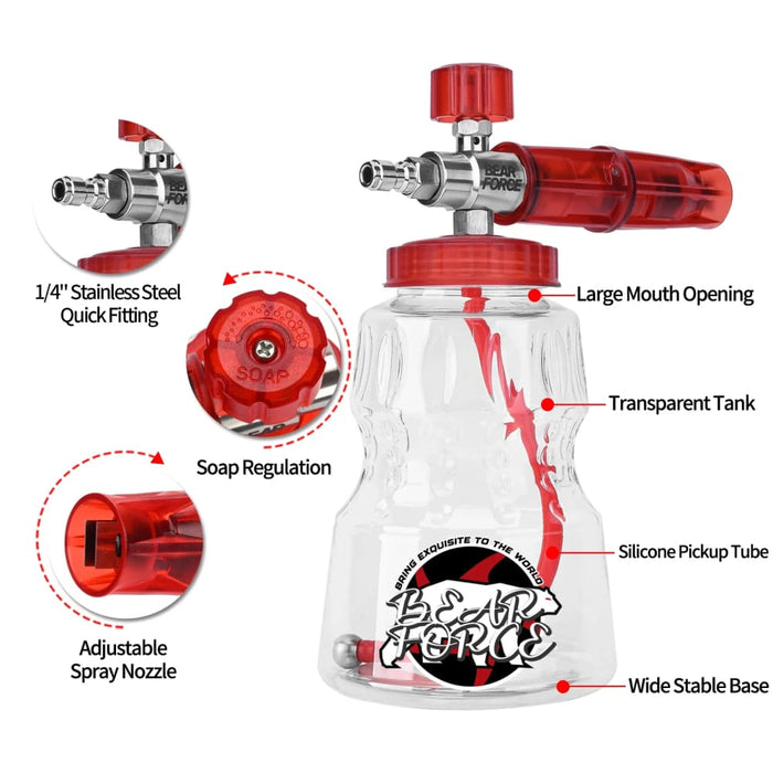Stainless Steel Foam Cannon for Pressure Washers