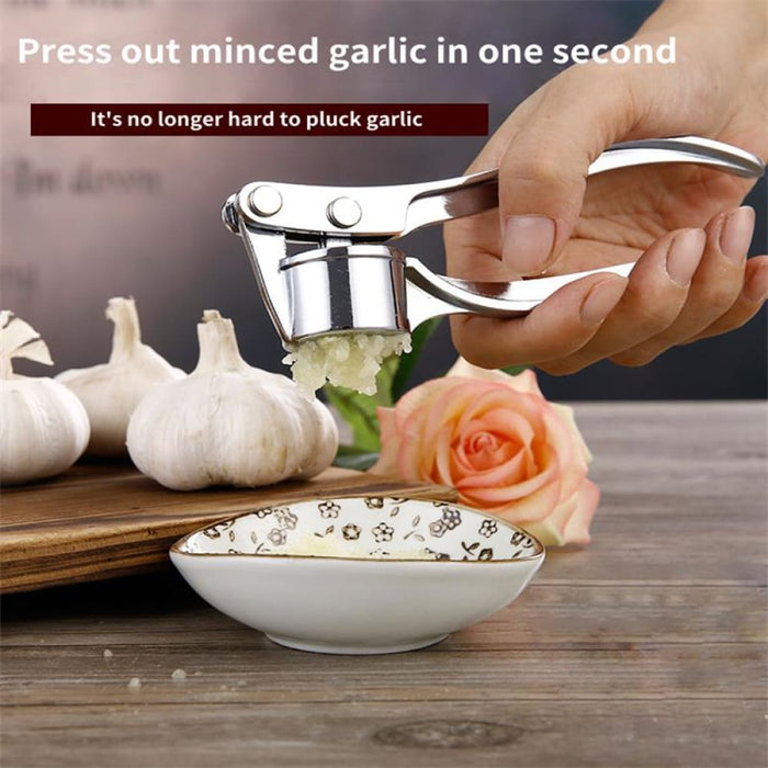 Stainless Steel Garlic Masher Kitchen Vegetable Cooking