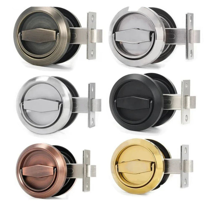 Stainless Steel Keyless Pocket Door Lock