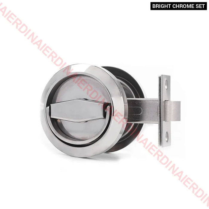 Stainless Steel Keyless Pocket Door Lock