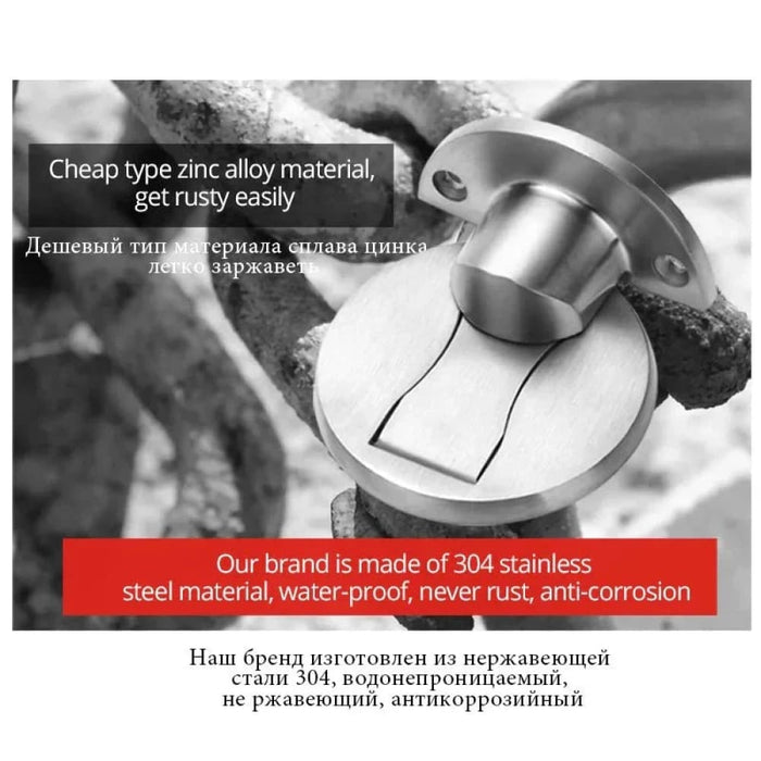 Stainless Steel Magnetic Door Stopper For Furniture