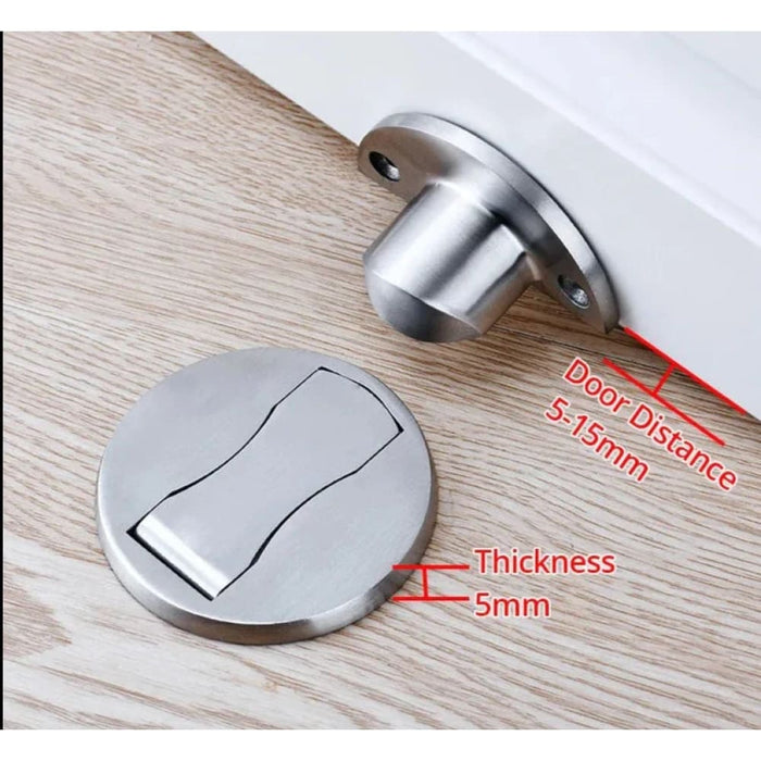 Stainless Steel Magnetic Door Stopper For Furniture
