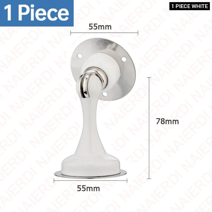 Stainless Steel Magnetic Door Stopper Set For Wall