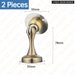 Stainless Steel Magnetic Door Stopper Set For Wall