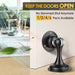 Stainless Steel Magnetic Door Stopper Set For Wall