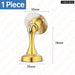Stainless Steel Magnetic Door Stopper Set For Wall