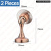 Stainless Steel Magnetic Door Stopper Set For Wall