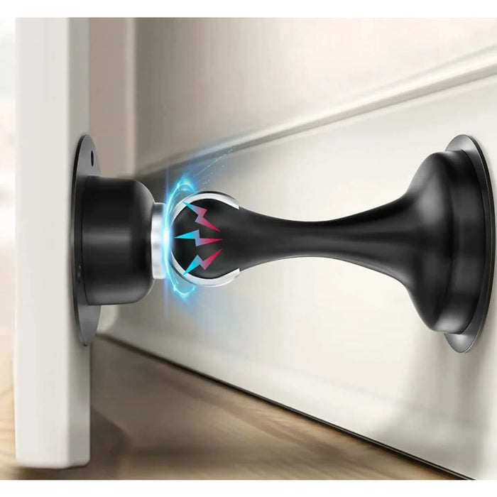 Stainless Steel Magnetic Door Stopper Set For Wall