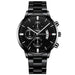 Stainless Steel Mens Luxury Watch with Calendar Business