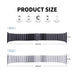 Stainless Steel Metal Bracelet Strap for Apple Watch