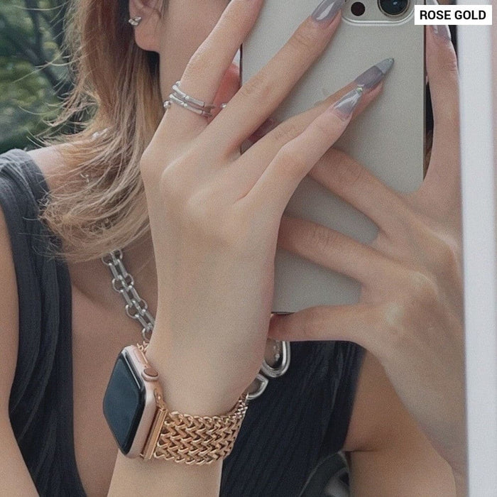 Stainless Steel Metal Strap for Apple Watch Band