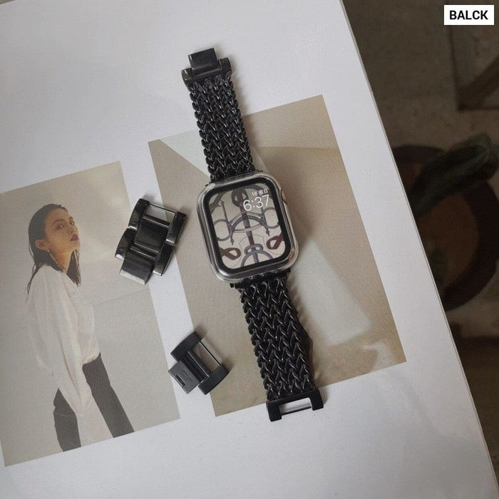 Stainless Steel Metal Strap for Apple Watch Band