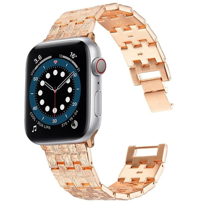 Stainless Steel Metal Wrist Strap For Apple Watch