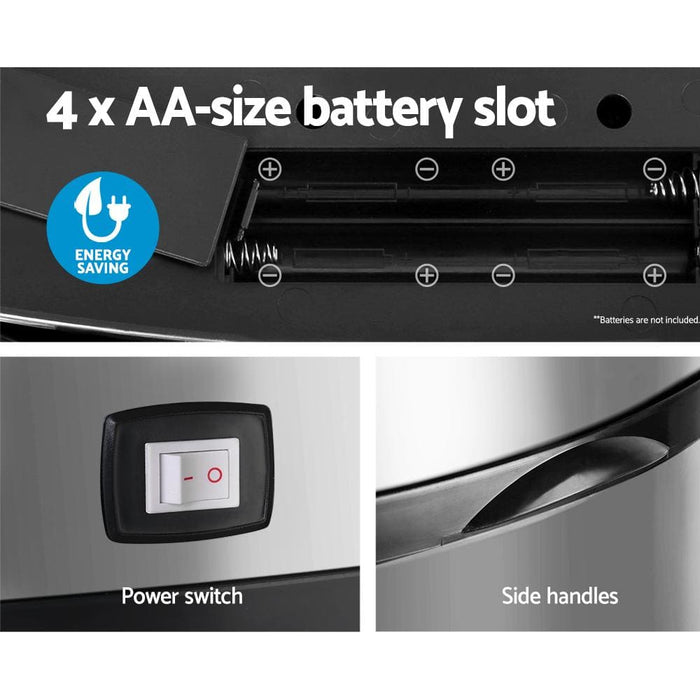 68l Stainless Steel Motion Sensor Rubbish Bin