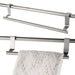 Stainless Steel Over Door Towel Rack Bathroom Kitchen