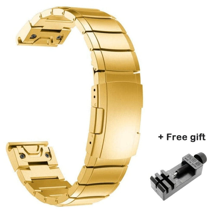 Stainless Steel Quick Release Wrist Strap for Garmin Fenix