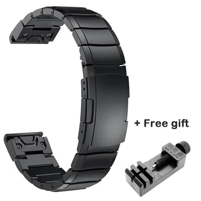 Stainless Steel Quick Release Wrist Strap for Garmin Fenix