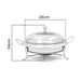 4x Stainless Steel Round Buffet Chafing Dish Cater Food