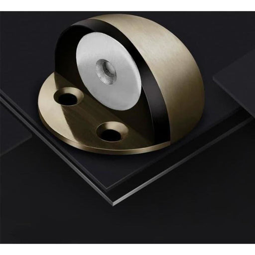 Stainless Steel Rubber Magnetic Door Stopper Non Punching