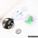 Stainless Steel Rubber Magnetic Door Stopper Non Punching