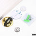 Stainless Steel Rubber Magnetic Door Stopper Non Punching
