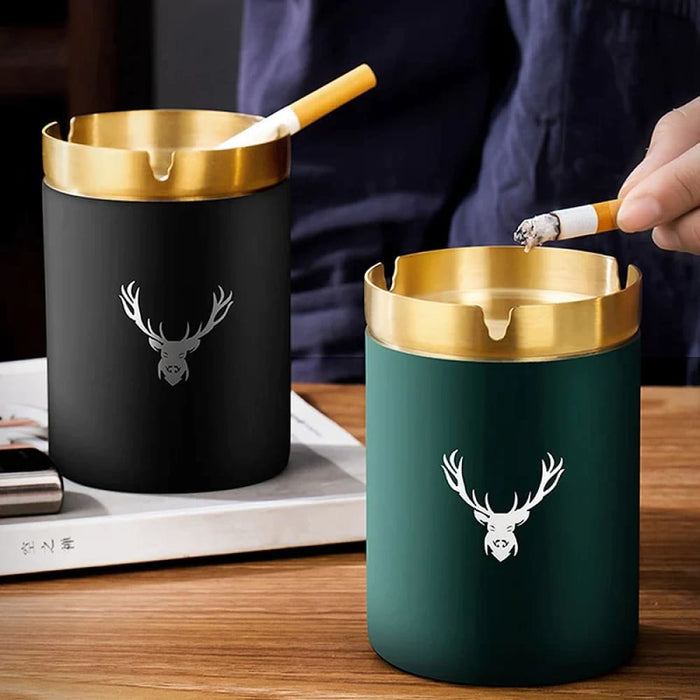 Stainless Steel Smokeless Ashtray For Home And Office