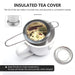 Stainless Steel Tea Infuser with Lid Reusable Mesh Strainer