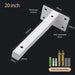 Stainless Steel Triangle Wall Shelf Bracket Heavy Support
