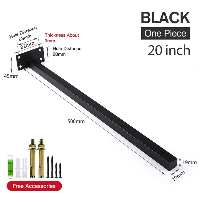 Stainless Steel Triangle Wall Shelf Bracket Heavy Support