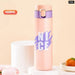 Stainless Steel Vacuum Flask with Straw
