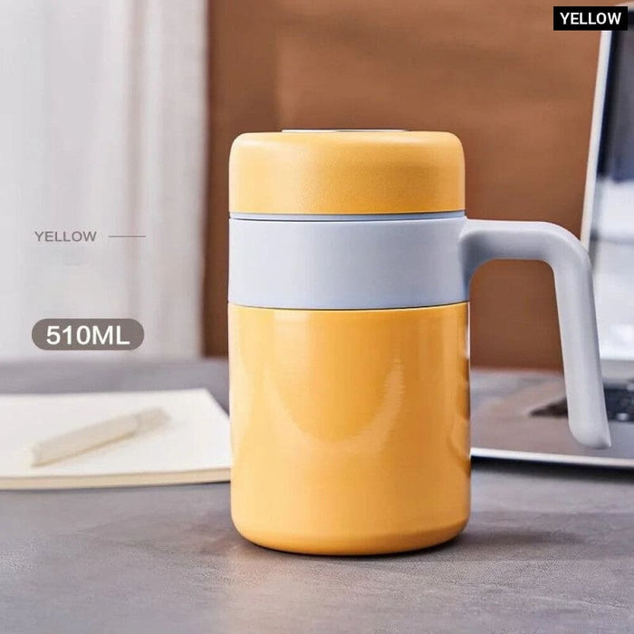 Stainless Steel Vacuum Mug With Tea Separation