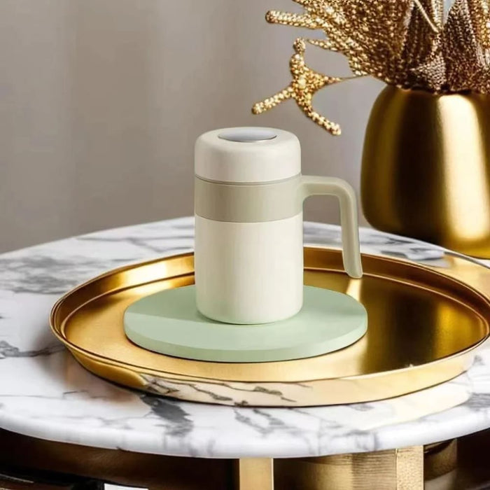 Stainless Steel Vacuum Mug With Tea Separation